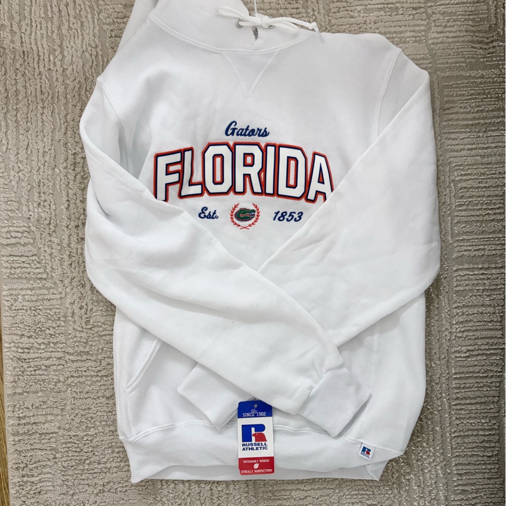 Boathouse White Florida Graphic Sweatshirt